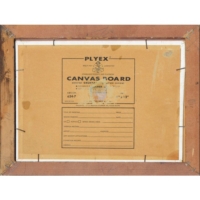 Mid Century Serene Lakeside Landscape For Sale In Monterey, CA - Image 6 of 6