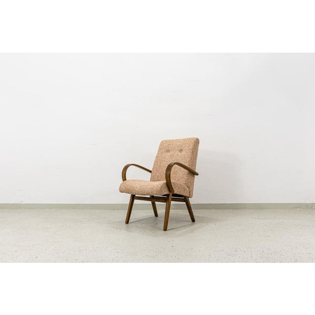 Mid-Century Modern Mid-Century Modern Chair by J Šmidek for Ton, 1960s For Sale - Image 3 of 16