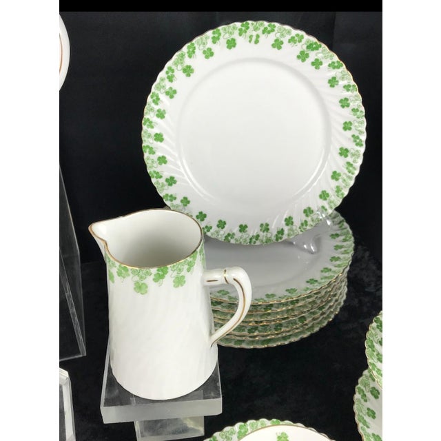 1970s Shamrock Luncheon Set - Set of 33 For Sale - Image 4 of 7