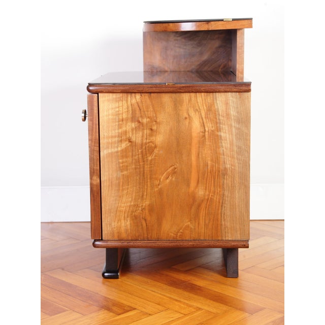 Art Deco Bedside Tables by Jindrich Halabala for Up Zavody, 1940s, Set of 2 For Sale - Image 10 of 18