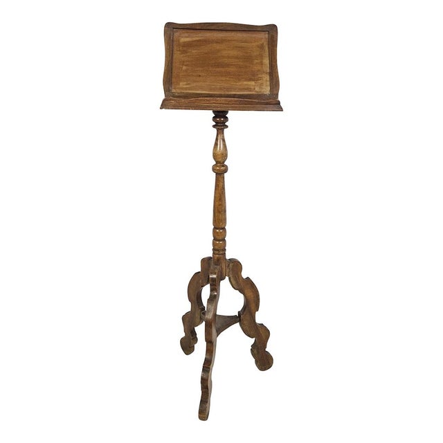 Wooden Floor Lectern, 1890s For Sale - Image 4 of 7