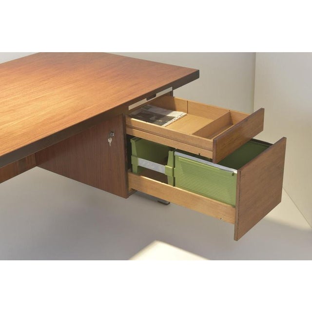 Desk in Pau Ferro Wood from Marius Byrialsen, 1968 For Sale - Image 14 of 18