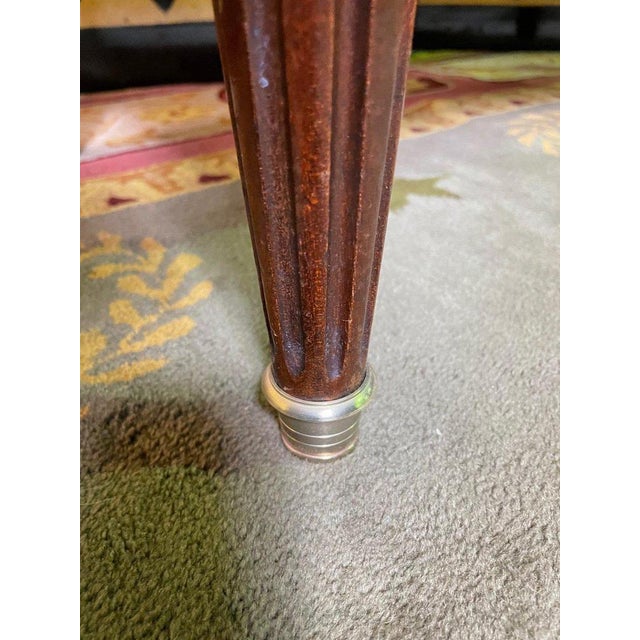 Gold Louis XVI Commode in Marquetry For Sale - Image 8 of 13