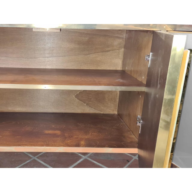 Italian Sideboard with Murano Glass from Justfurnituress SRL For Sale - Image 4 of 6