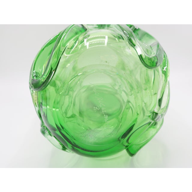 Art Glass Vase by Martin Postch For Sale - Image 4 of 9