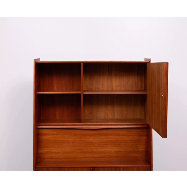 Danish Teak Cabinet with Secretary by Arne Vodder for Sibast, 1960s For Sale - Image 11 of 15