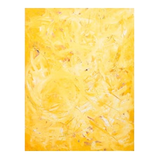 "Mellow Yellow" Oil on Canvas by Bruce Mishell For Sale