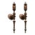 19th Century Palatial Large Wall Torchieres Sconces from A Chateau - a Pair For Sale