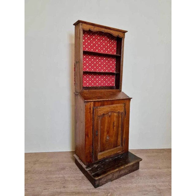 Louis XV Period Cabinet with Shelves For Sale - Image 3 of 10