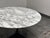 Modern Eero Saarinen for Knoll Studio Arabescato Marble Dining Table, 60 Inch For Sale - Image 3 of 12