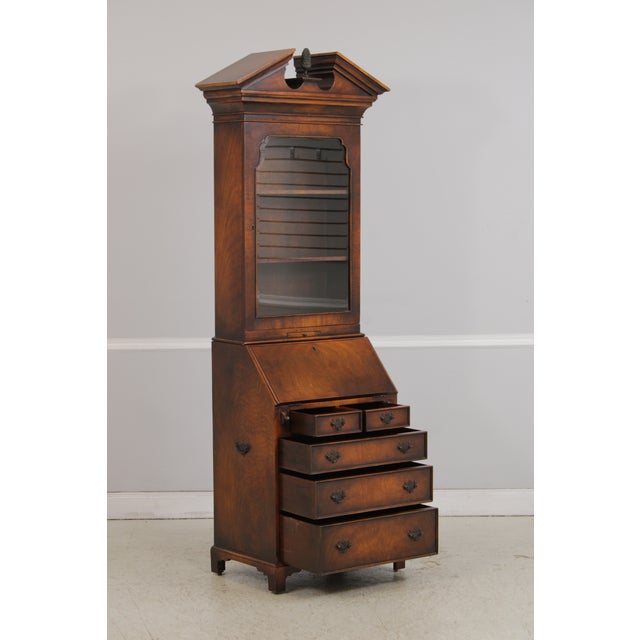 Theodore Alexander Mahogany Secretary Desk For Sale In Philadelphia - Image 6 of 18