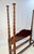 Chippendale Hickory Chair Co. Attributed Queen-Size Reed and Ribbon Four-Poster Bed For Sale - Image 3 of 14