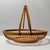 Mid-Century Modern 1970s Vintage Mid-Century Modern Handcrafted Japanese "Hanakago" Bamboo Flower Basket For Sale - Image 3 of 10