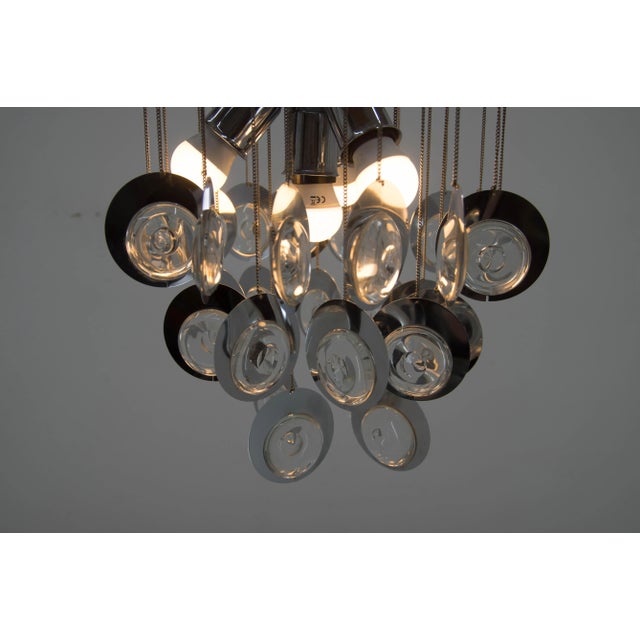 Silver Mid-Century Italian Pendant, 1960s For Sale - Image 8 of 11