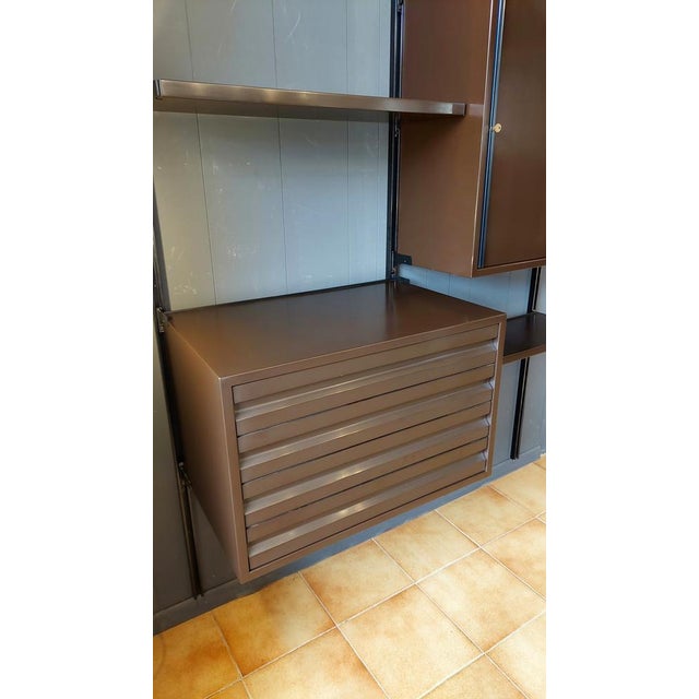 E22 Bookshelf by Osvaldo Borsani for Tecno, 1960s For Sale - Image 9 of 18