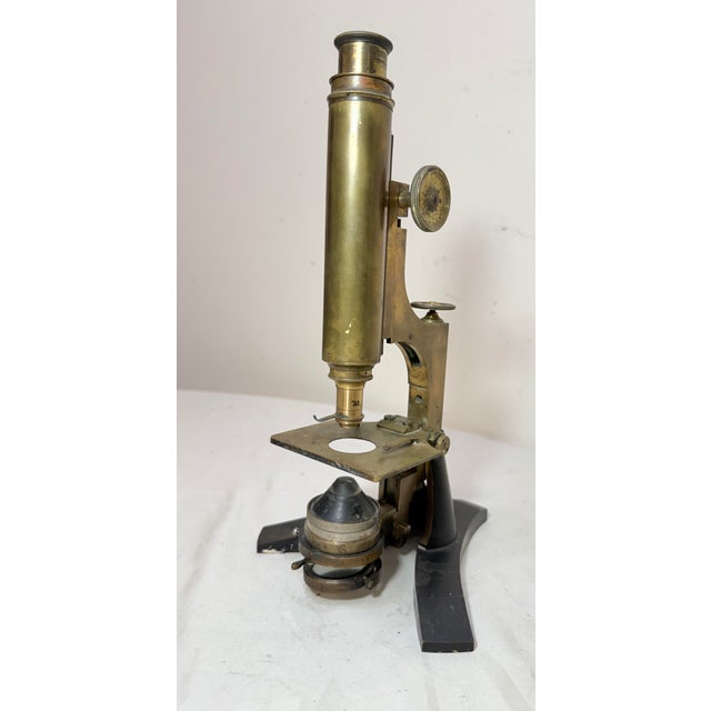 Up for sale is a rare antique 1876 Joseph Zentmayer brass lab microscope manufactured in Philadelphia, United States. This...
