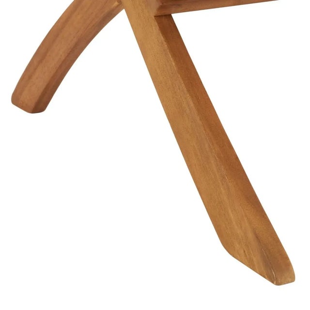 Stretch out and enjoy the summer breeze with this Darryl Set. Two natural wood chairs and matching ottomans allow for...