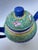 Turquoise Chinese Yixing Style Ceramic Teapot For Sale - Image 8 of 8