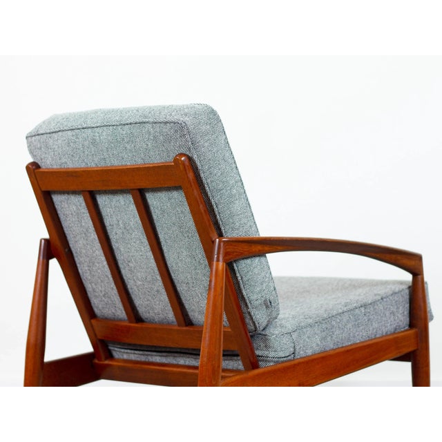 Brown Kai Kristainsen Paper Knife Chair in Teak for Magnus Olesen For Sale - Image 8 of 13