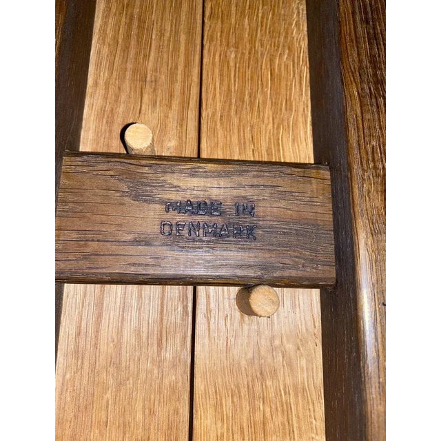 Brown AT 319 Dining Table by Hans J. Wegner for Andreas Tuck For Sale - Image 8 of 10