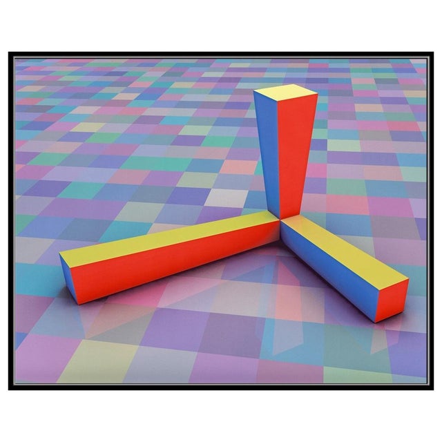 Mid-Century Modern Tripod II, Ronald Davis For Sale - Image 3 of 5
