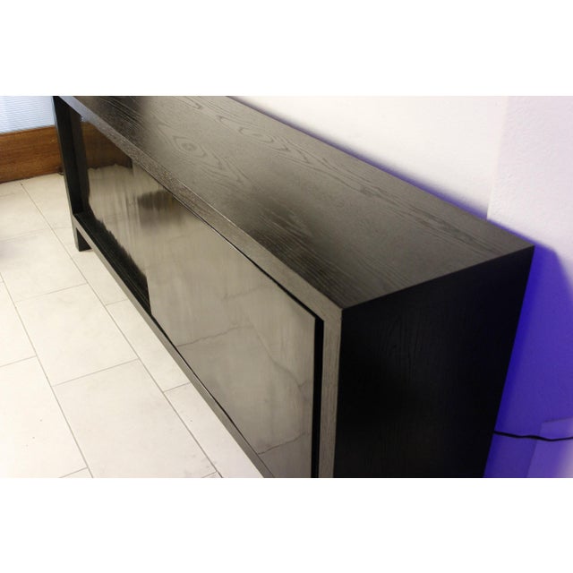 Rh 80" Wyeth Carbonized Split Bamboo Sideboard: For Sale In Dallas - Image 6 of 12