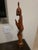 Vintage 21" Balinese Modernist "Lone Warrior" Wood Sculpture – Klungkung School For Sale In Phoenix - Image 6 of 12