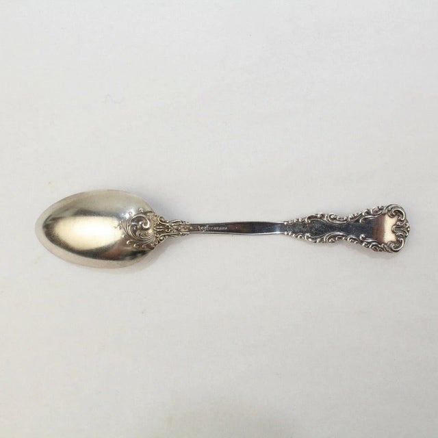 Traditional Antique Cawston Ostrich Farm California Sterling Silver Souvenir Spoon For Sale - Image 3 of 7