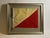 American Vintage Nautical Signal Flag In Shadow Box Frame For Sale - Image 3 of 9