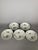 Manufacture Du Comte d'Artois - Plate (5) - Soft-paste porcelain, 18th century For Sale