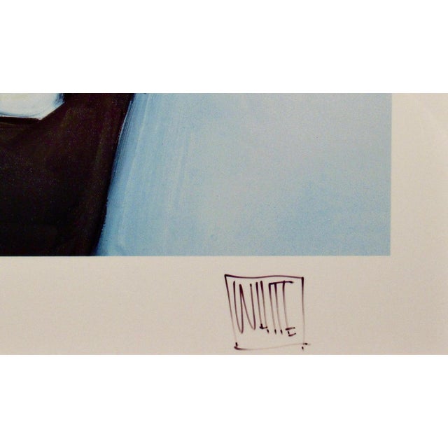 Paper Michael Todd White Crude Oil Men C. 2000 Original Print For Sale - Image 7 of 7