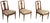 Baroque Antique Louis XVI Chairs in Walnut, 1780, Set of 3 For Sale - Image 3 of 18