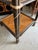 Vintage Mid Century Black Bamboo Rattan Book Case For Sale - Image 4 of 9