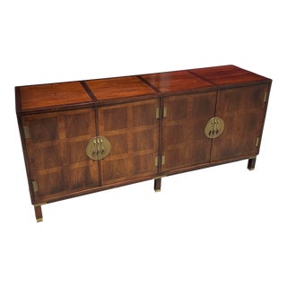 Michael Taylor for Baker Far East Collection Chinoiserie Sideboard Credenza For Sale