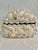 Traditional Late 20th Century Coastal or Palm Beach Sailors Valentine White Shell Encrusted Box For Sale - Image 3 of 8