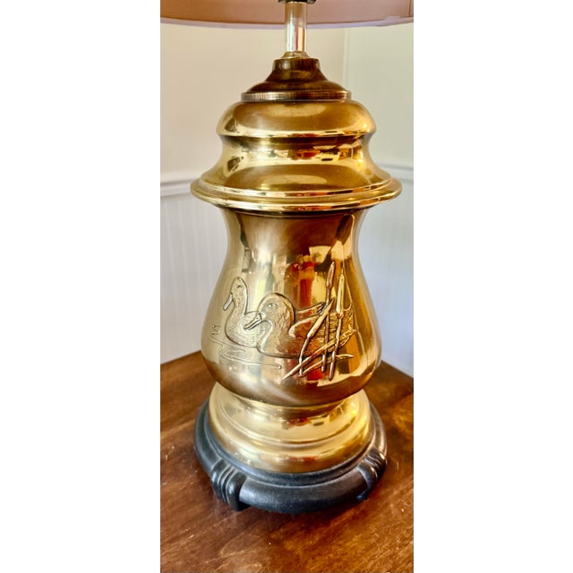 Duck Brass Lamp For Sale - Image 12 of 12