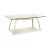 FRAG Glass Dining Table in Silver Cream Leather For Sale - Image 10 of 10