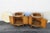 Mid 20th Century Thomasville Mid Century Arched Design Nightstands Side End Tables a Pair 5849 For Sale - Image 5 of 12