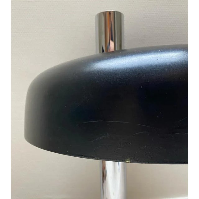 Black Table Lamp by Hillebrand, 1970s For Sale - Image 10 of 14