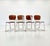 Timeless, modern, stylish, and delicate true mid-century vintage stacking/folding chairs—design classics from the early...