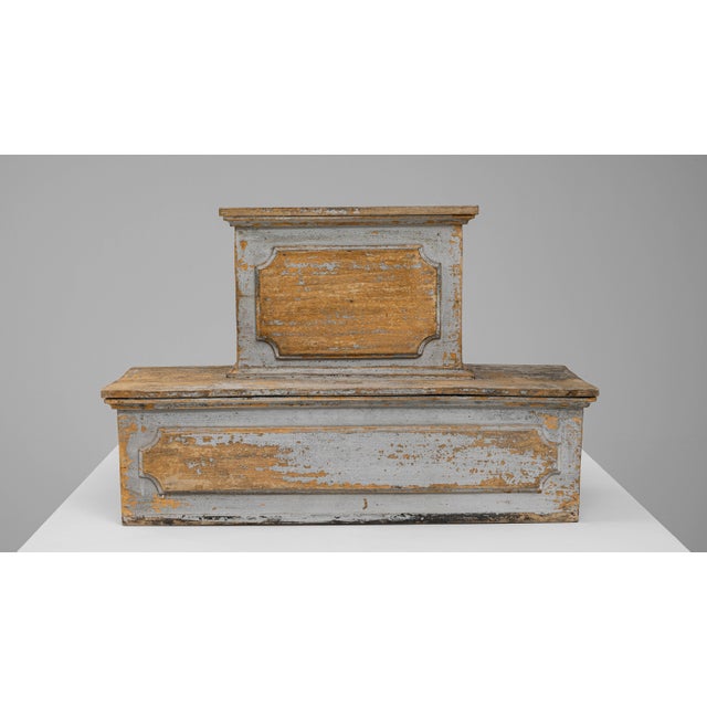 19th Century French Wood Patinated Pedestal For Sale - Image 17 of 18