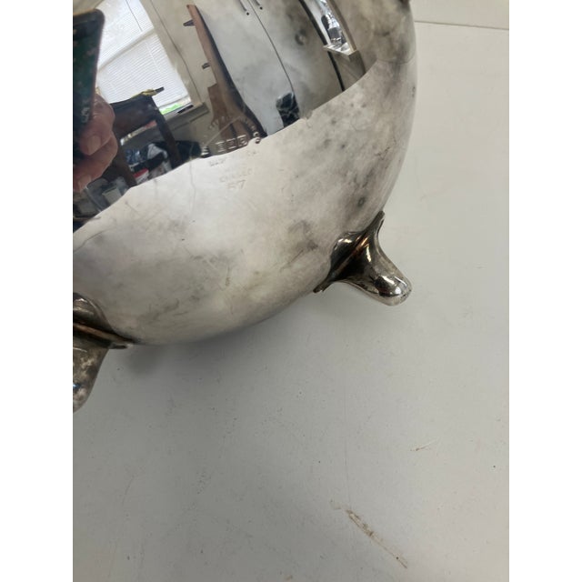 Antique Sheffield Hand-Chased Silverplate Coffee Pot & Teapot – Set of 2 For Sale - Image 16 of 17