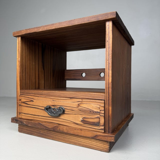 Mid-Century Modern Japanese Storage Cabinet with Drawer, 1960s For Sale - Image 12 of 12