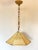 Mid-Century Modern Pendant Light in Straw & Bamboo, 1970s For Sale - Image 3 of 9