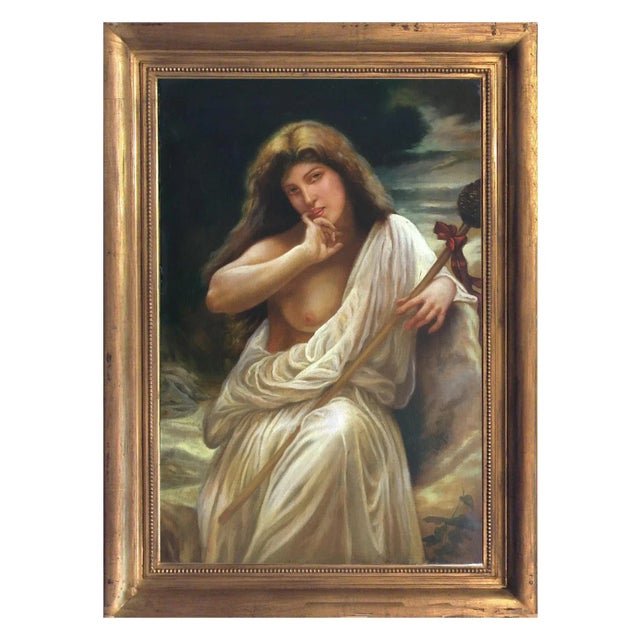 Early 21st Century Giulio Di Sotto, Vestale, Italy, 2011, Oil on Canvas, Framed For Sale - Image 5 of 5