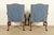 Kittinger Chippendale Carved Mahogany Open Arm Library Chairs | Pair For Sale - Image 13 of 18