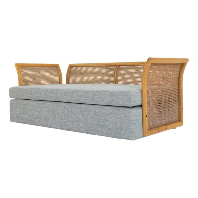 Vienna Straw and Ash Sofa, 1960s For Sale