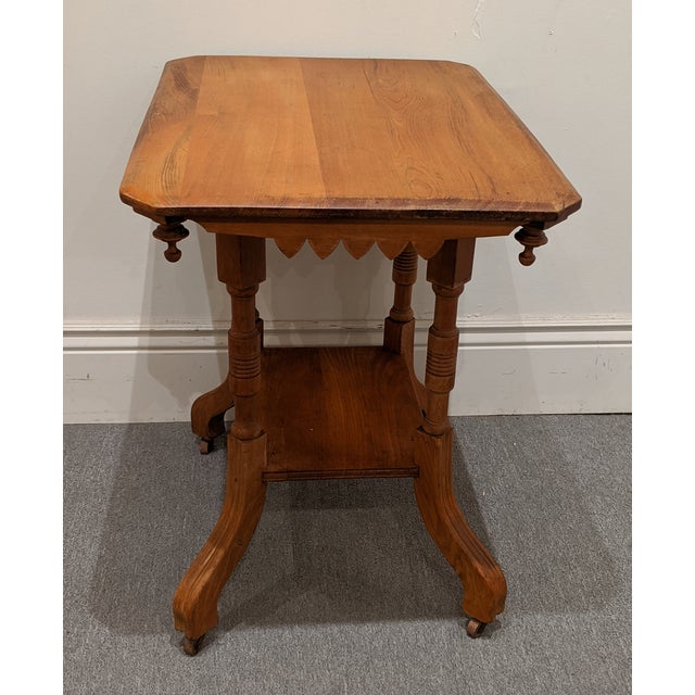 Antique Victorian Eastlake Occasional Side Table Chairish