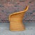 1970s McGuire Sculptural Rattan Lounge Chair, 1970s – High Back Wicker For Sale - Image 5 of 11