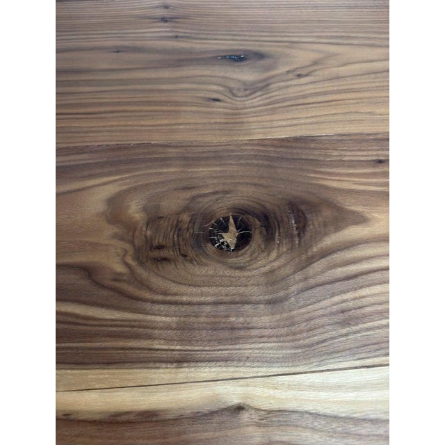 Early 21st Century Monumental Spanish Baroque Walnut Trestle Dining Table by Miamar Home For Sale - Image 5 of 18